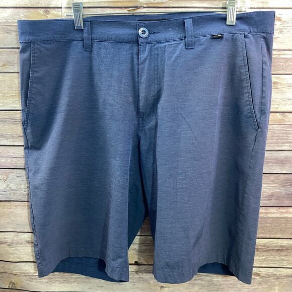 Travis Matthew Shorts Adult 36 Blue Chino Golf Performance Outdoors Mens - Picture 1 of 6